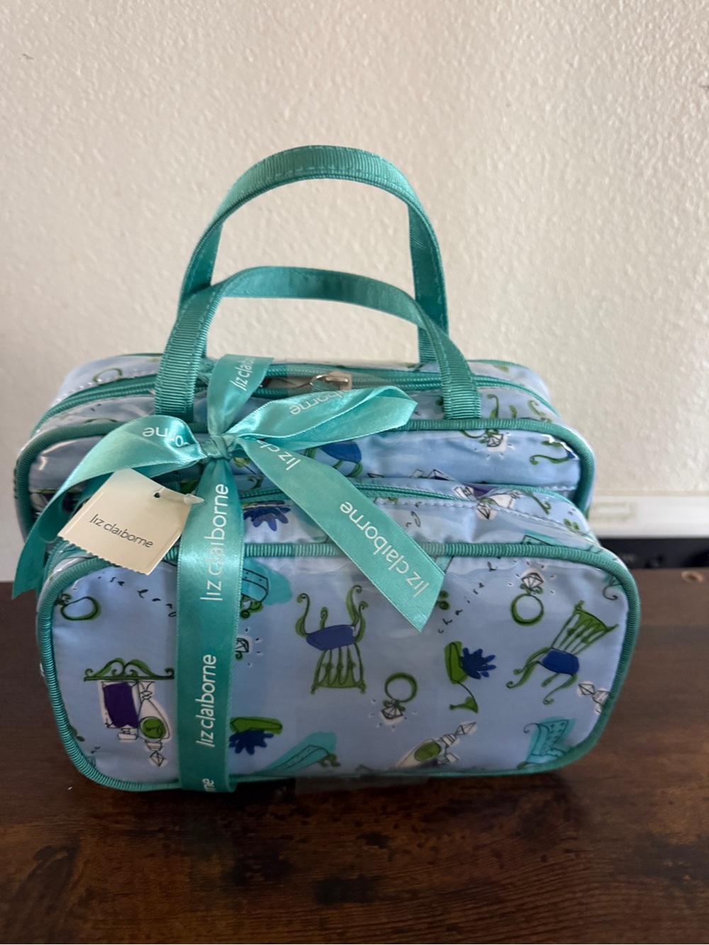 Liz Claiborne TealTravel Cases